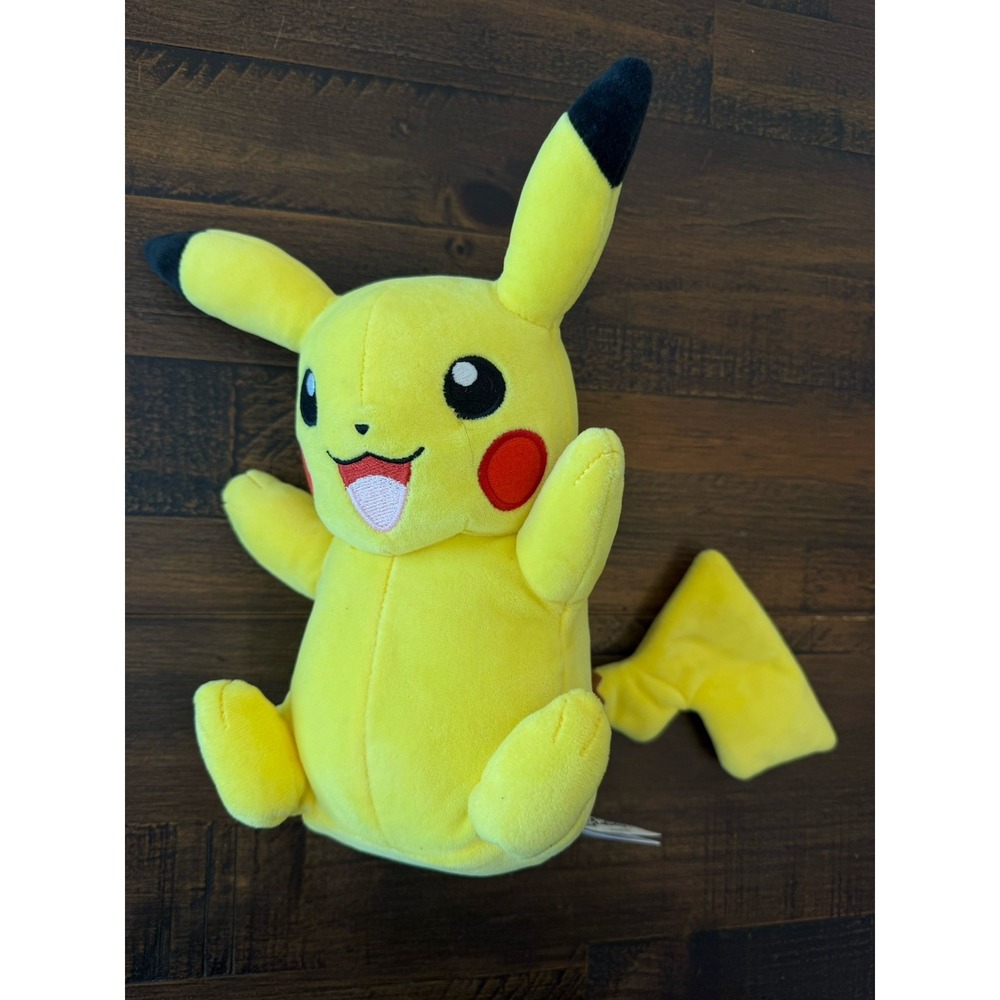 Pokemon Pikachu Plush 2022 Nintendo Game Freak Stuffed Animal 10"
